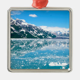 Alaska Glasier Ornament Aus Metall
