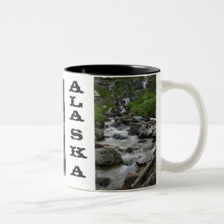 Alaska-Goldmine-Tasse Zweifarbige Tasse