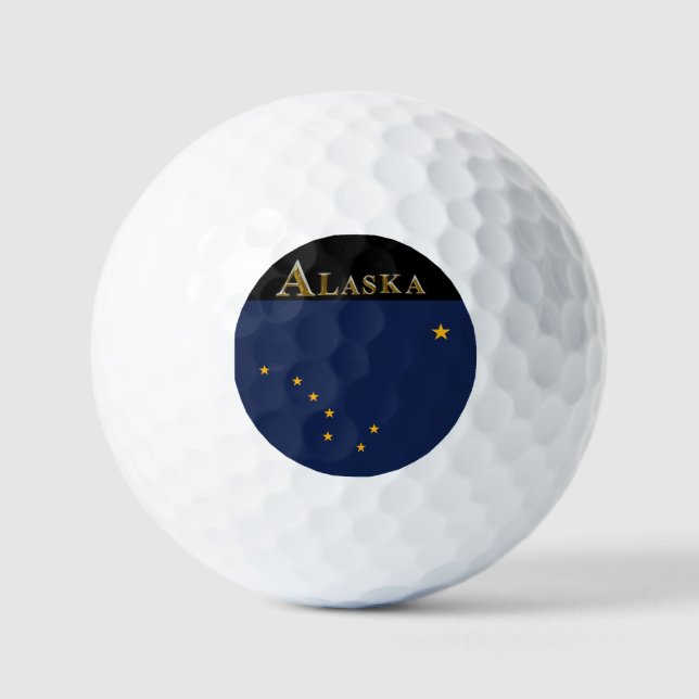 ALASKA  GOLFBALL (Vorderseite)