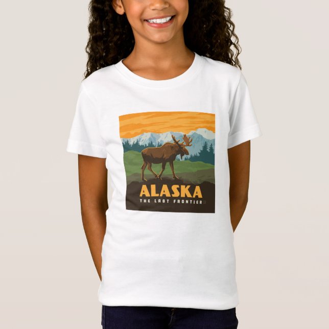 Alaska | GrenzElch T-Shirt (Vorderseite)