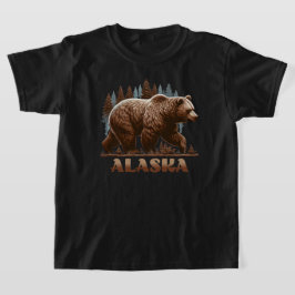 Alaska Grizzly Bear T-Shirt