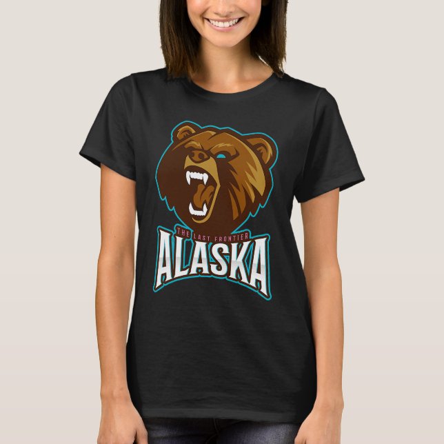 Alaska Grizzly Brown Bear Alaska T-Shirt (Vorderseite)