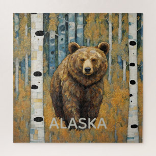 Alaska-Grizzlybär Puzzle
