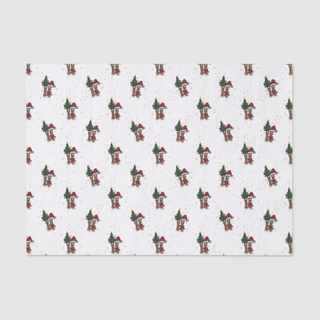 Alaska Holiday Boots Seidenpapier (Vorderseite)