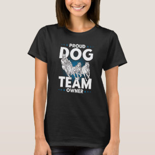 Alaska Husky Schlittenfahren Schlittenhund Rennsch T-Shirt