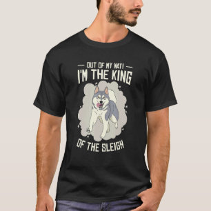 Alaska Husky Schlittenhunde Schlittenhunde T-Shirt