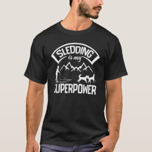 Alaska Husky Schlittenhunderennen und Mushing 13 T-Shirt