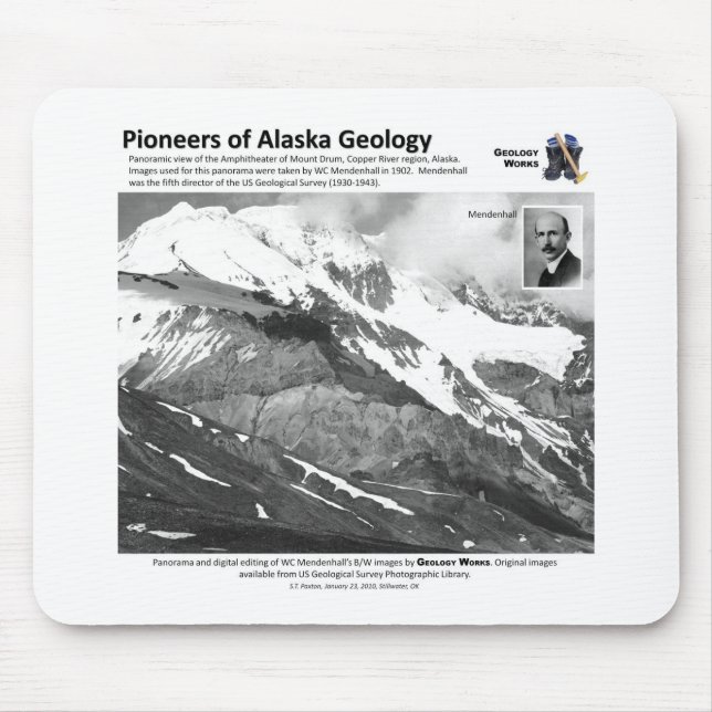 Alaska I - Geologie-Pioniere Mousepad (Vorne)