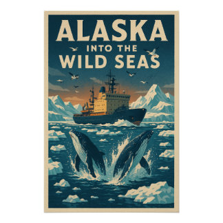 Alaska - In die wilde See Poster