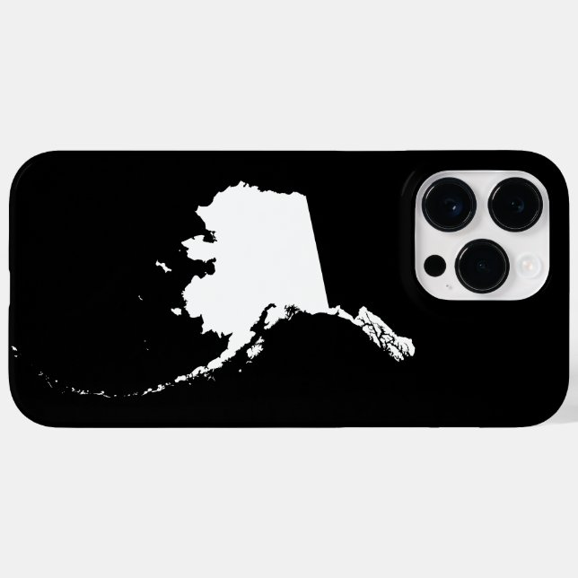 Alaska in Weiß Case-Mate iPhone Hülle (Rückseite (Horizontal))