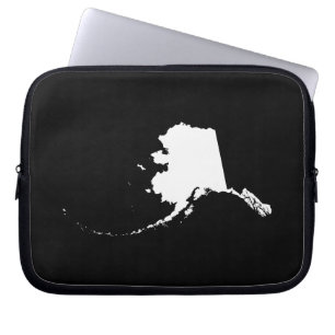 Alaska in Weiß Laptopschutzhülle