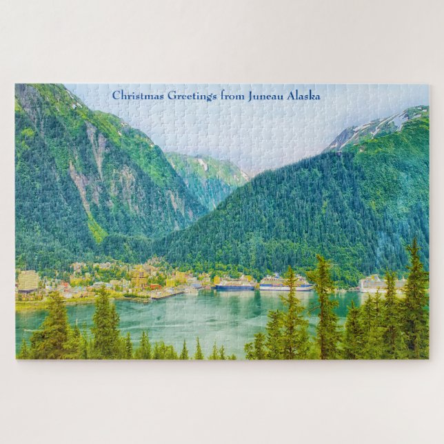 Alaska Juneau Puzzle (Horizontal)