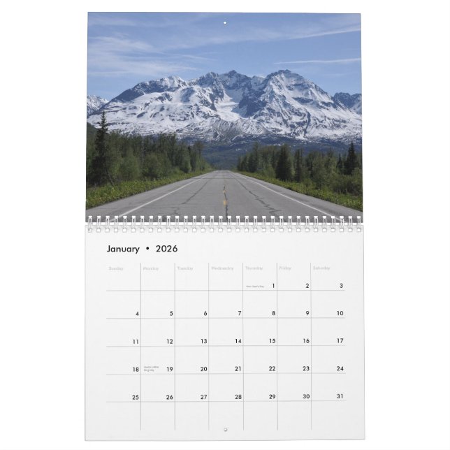 Alaska-Kalender 2012 Kalender (Jan 2026)