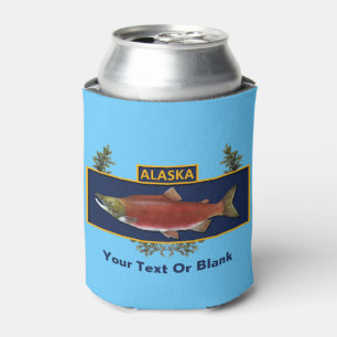 Alaska-Kampf-Fischer-Abzeichen Dosenkühler