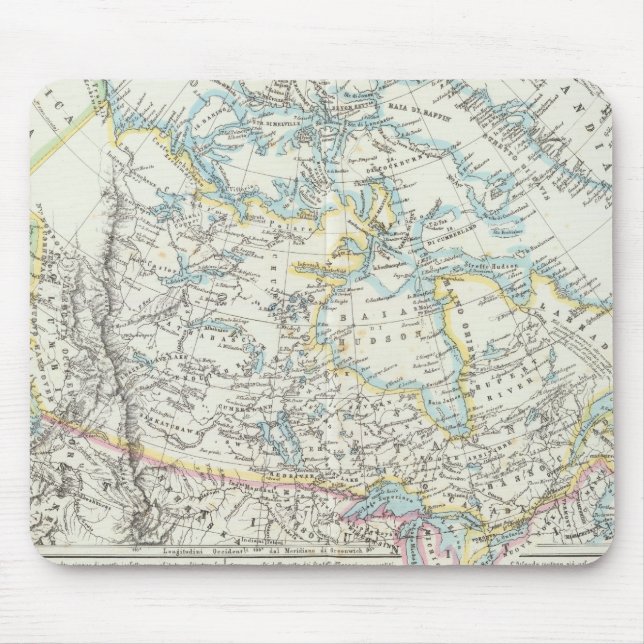 Alaska, Kanada, Grönland Mousepad (Vorne)