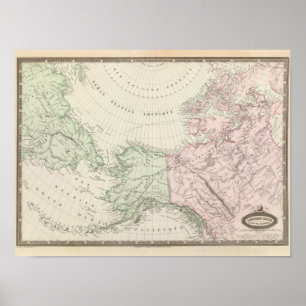 Alaska, Kanada, Russland Poster