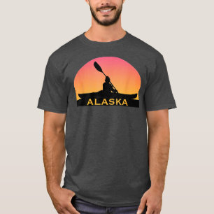 ALASKA Kayak Souvenir I Liebe Kayaking T-Shirt