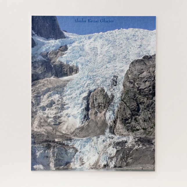 Alaska Kenai Glacier Puzzle (Vertikal)
