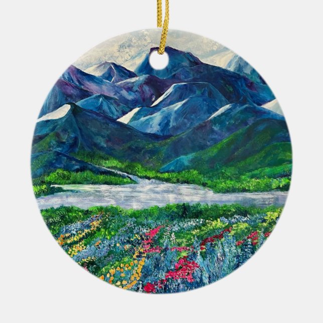 Alaska-Keramik Keramik Ornament (Vorne)