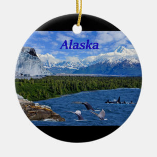 Alaska Keramik Ornament