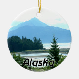 Alaska-Keramik-Weihnachtsverzierung Keramik Ornament