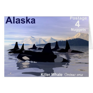 Alaska Killer Whales Briefmarke