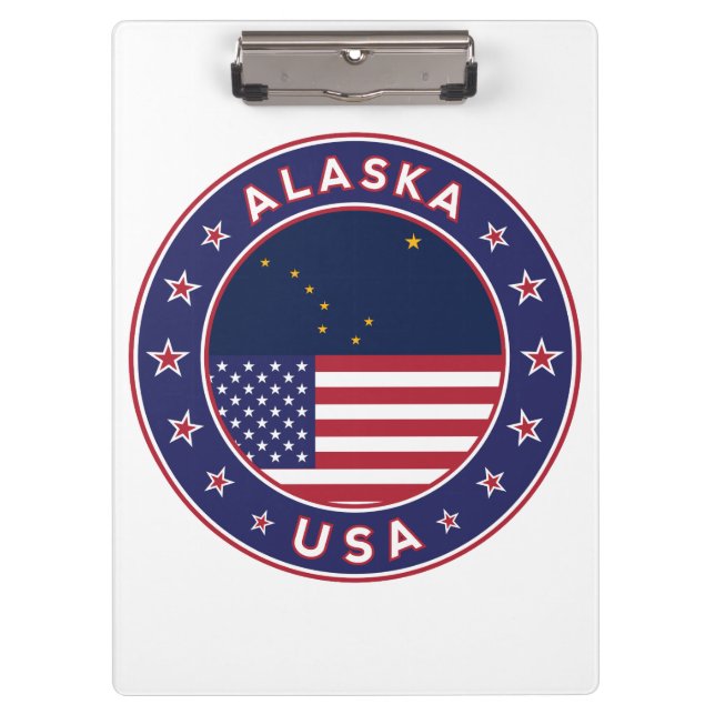 Alaska Klemmbrett (Vorderseite)