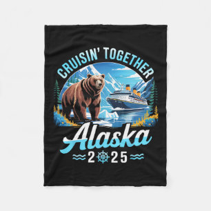 Alaska-Kreuzfahrt 2025 Cruisin Together Familienur Fleecedecke