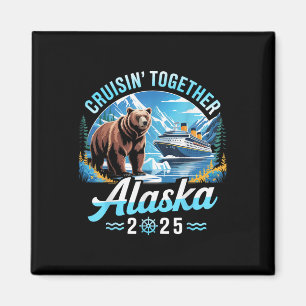 Alaska-Kreuzfahrt 2025 Cruisin Together Familienur Magnet