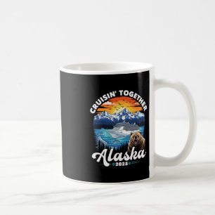 Alaska-Kreuzfahrt 2025 Familie Freunde Gruppe Alas Kaffeetasse