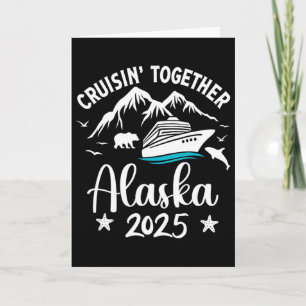 Alaska-Kreuzfahrt 2025 Familien-Sommerurlaub Reise Karte