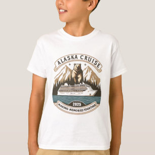 Alaska-Kreuzfahrt 2025 Gemeinsam Erinnerungen scha T-Shirt