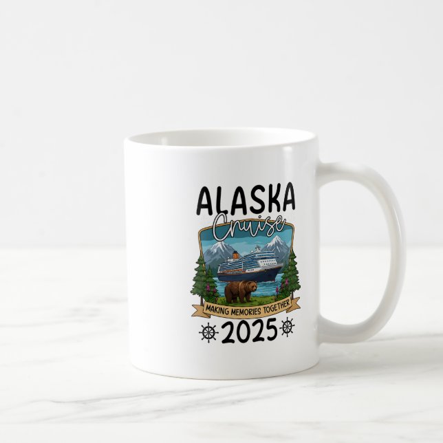 Alaska-Kreuzfahrt 2025  Kaffeetasse (Rechts)
