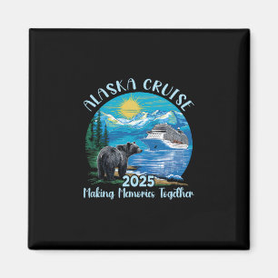 Alaska-Kreuzfahrt 2025 passende Familie Freunde Al Magnet