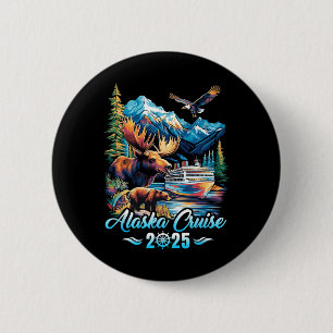 Alaska-Kreuzfahrt 2025 passende Familie Freunde Gr Button