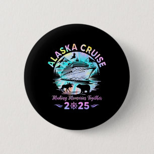 Alaska-Kreuzfahrt 2025 passende Familie Freunde Gr Button