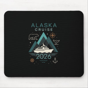 Alaska-Kreuzfahrt 2026 - Familienurlaubsreise Mousepad
