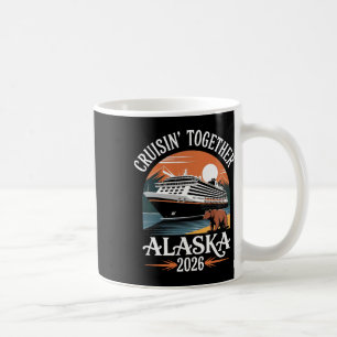 Alaska-Kreuzfahrt 2026 passende Familie Männer Fra Kaffeetasse