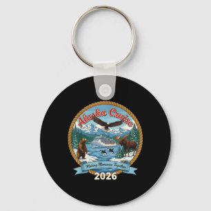 Alaska-Kreuzfahrt 2026 passende Freunde und Famili Schlüsselanhänger