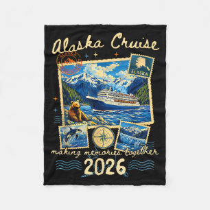 Alaska-Kreuzfahrt Gemeinsame Erinnerungen 2026 Fam Fleecedecke