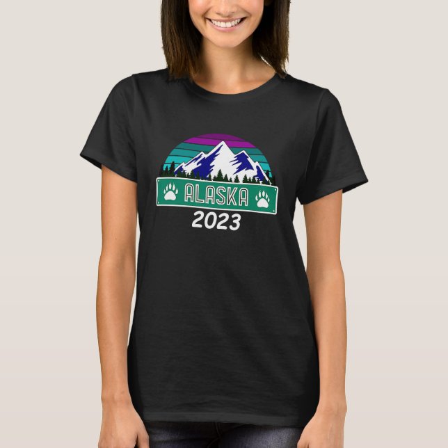 Alaska Kreuzfahrt Schiff Urlaub Urlaub 2023 Männer T-Shirt (Vorderseite)