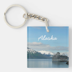 Alaska-Kreuzfahrt Urlaub Reisefotografie Schlüsselanhänger