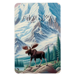 Alaska-Kreuzfahrtschiff-Kabinenmagnet Magnet