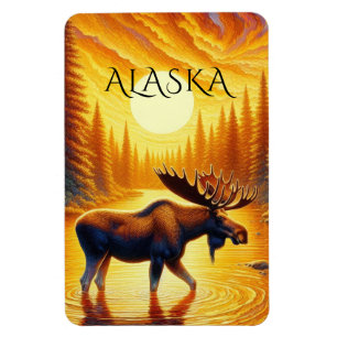 Alaska-Kreuzfahrtschiff-Kabinenmagnet Magnet