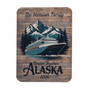 Alaska-Kreuzfahrtschiff-Kabinenmagnet Magnet