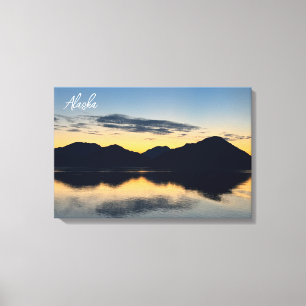 Alaska - Land der Mitternachtssonne Leinwanddruck