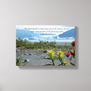 Alaska-Landschaft Leinwanddruck