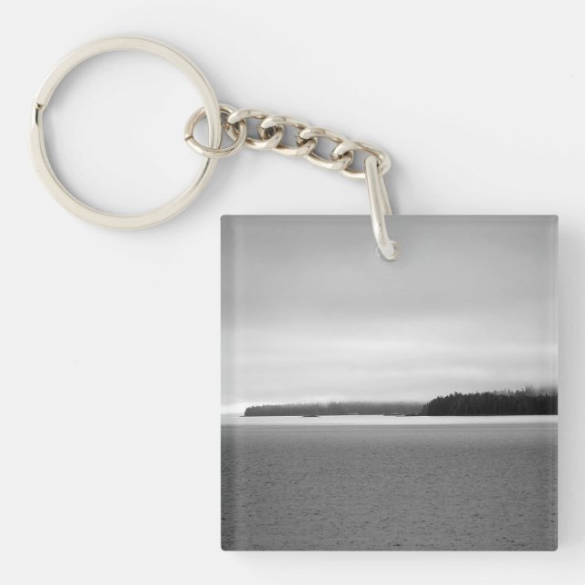 Alaska-Landschaft Schlüsselanhänger (Vorderseite)