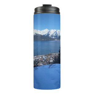 Alaska Landschaftlich Thermal Tumbler Thermosbecher