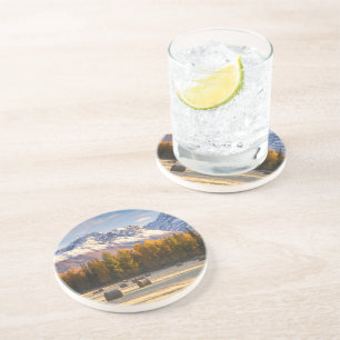 Alaska-Landwirtschaft Getränkeuntersetzer